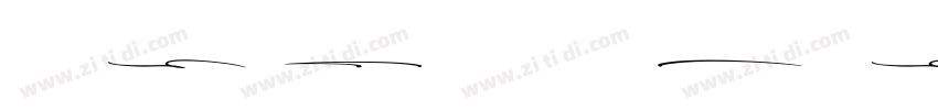 loverbunny swashes字体转换